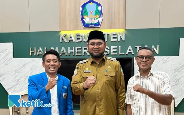 Thumbnail Berita - Jelang Musda, KNPI Halsel Temui Bupati Hasan Ali Bassam Kasuba