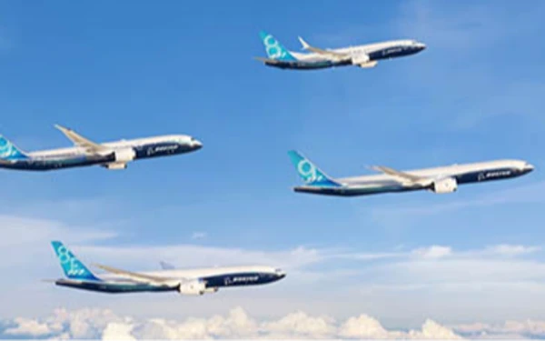 Thumbnail Berita - Tarif Impor Melonjak, Maskapai Tiongkok Kembalikan Pesawat Boeing
