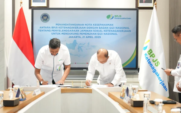 Thumbnail Berita - Pekerja  MBG Bakal Diberikan Jaminan Sosial Ketenagakerjaan