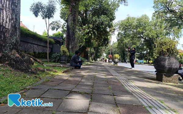 Bukan Menghilang, DLH Kota Malang Restorasi Kursi di Jalan Ijen
