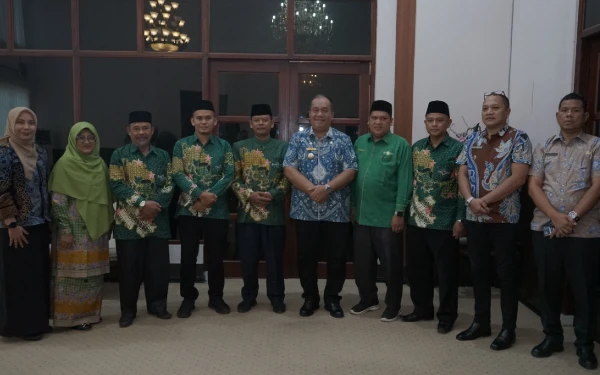 Thumbnail Berita - Di Hadapan Bupati Asahan, PC NU Nyatakan Siap Dukung Pendirian Sekolah Rakyat