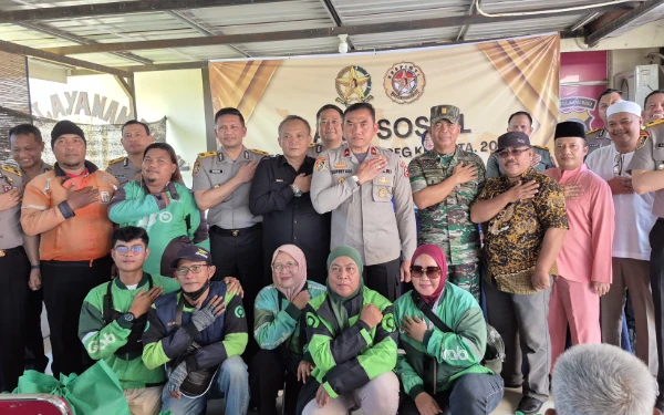 Hadir untuk Masyarakat, Sespimti Polri Dikreg 34 Gelar Bakti Sosial di Nongsa
