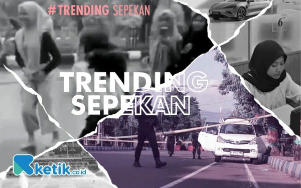 Thumbnail Berita - Trending Sepekan: Dua Gadis Berkelahi di Depan Masjid hingga Dua Mobil di Pacitan Diduga Bawa Bom