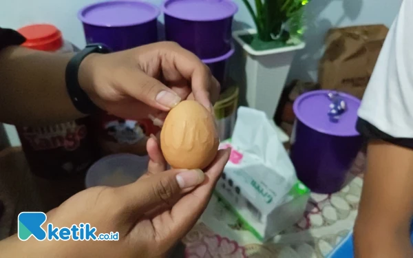 Thumbnail Berita - Telur Berlafadz Allah, Akademisi Unej: Kondisi Abnormalitas Disebut Corrugated Cell