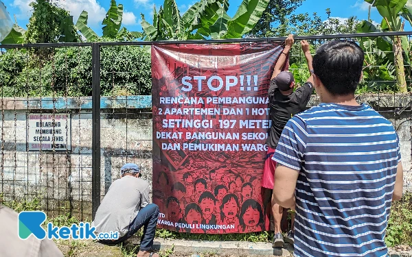 Thumbnail Berita - Proyek Hotel-Apartemen Raksasa di Blimbing Malang Ditolak Warga, Izin Masih Diproses