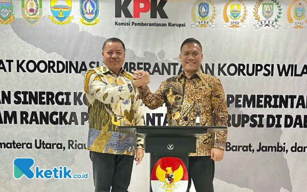 Thumbnail Berita - Hadiri Rakor dengan KPK, Bupati Nagan Raya: Memperkuat Sinergi dan Kolaborasi