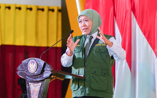 Dalang Video Hoaks Ditangkap, Khofifah Ingatkan Verifikasi dari Sumber Resmi