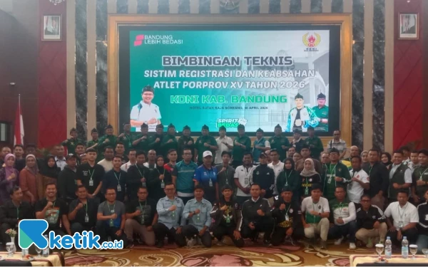 Thumbnail Berita - KONI Kab Bandung Berharap Semua Atlet yang Didaftarkan Bisa Masuk BK Porprov 2026