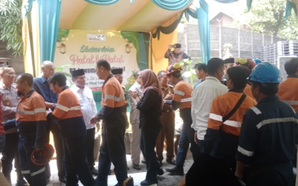 PT JMR Gelar Halalbihalal bersama Masyarakat, Ketua Kadin Kota Cilegon Beri Apresiasi