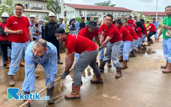 Peringati May Day dengan Lomba Tarik Bersama Seluruh Karyawan, Ini Filosofi PT Wanatiara Persada