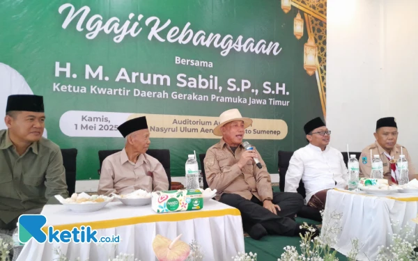 Thumbnail Berita - Arum Sabil Beri Motivasi Ratusan Santri Ponpes Nasyrul Ulum Aengdake Sumenep