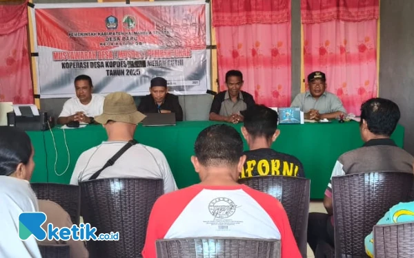 Thumbnail Berita - Desa Baru Halmahera Selatan Resmi Miliki Pengurus Koperasi Merah Putih