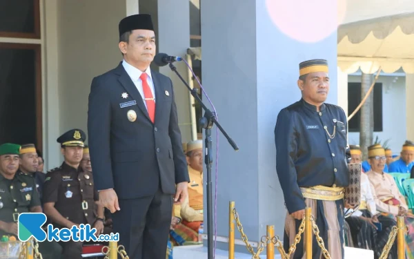 Pimpin Peringatan Hardiknas, Ini Sambutan Wabup Pinrang