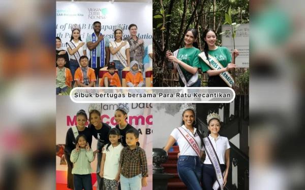 Kolaborasi Kontestan Puteri Indonesia 2025 dan Ratu Dunia dalam Misi Kemanusiaan dan Lingkungan