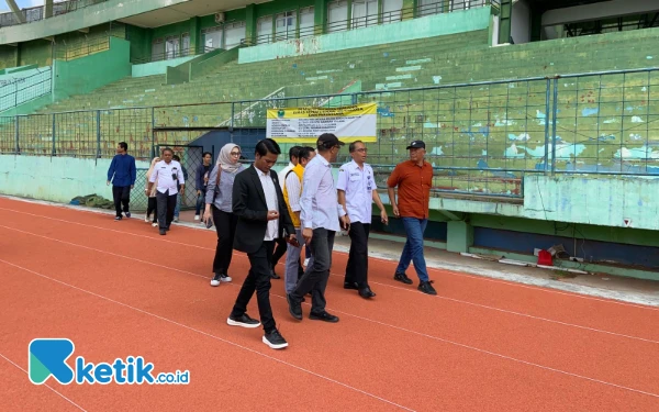 Thumbnail Pantau Persiapan Venue Porprov Jatim, DPRD Kota Malang Soroti Lintasan Atletik di Stadion Gajayana