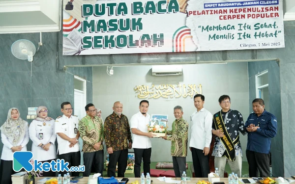 Buka Kegiatan Duta Baca Masuk Sekolah, Wali Kota Cilegon Tekankan Pentingnya Literasi