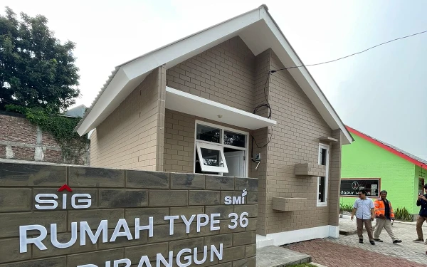 Thumbnail Berita - Gunakan Bata Interlok, Bangun Rumah Ala Eropa Harga Murah Cepat Tanpa Plester, Ini Pabriknya