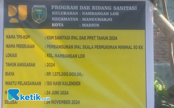 Thumbnail Berita - LSM Garis Pakem Mandiri Soroti Pembangunan Ipal Komunal di Kota Madiun