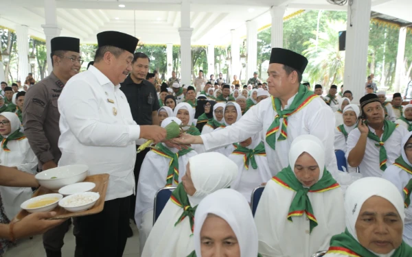 Tutup Simulasi Manasik Haji, Ini Pesan Bupati Asahan