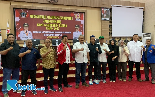 Thumbnail Berita - Beky Herdihansah Nakhodai KONI Kabupaten Blitar 2025-2029, Siap Angkat Prestasi Menuju 5 Besar Jatim