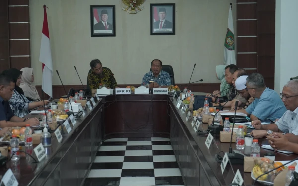 Thumbnail Berita - BPK Sumut dan Bupati Asahan "Exit Meeting" Pemeriksaan Terinci Laporan Keuangan