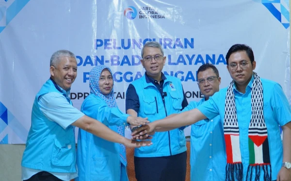 Thumbnail Berita - Layani Masyarakat, Partai Gelora Hadirkan Badan Tanggap Bencana hingga Relawan Palestina