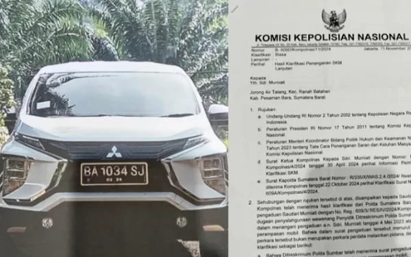 Mobilnya Dirampas Leasing, IRT di Pasbar Mengadu ke Polda Sumbar