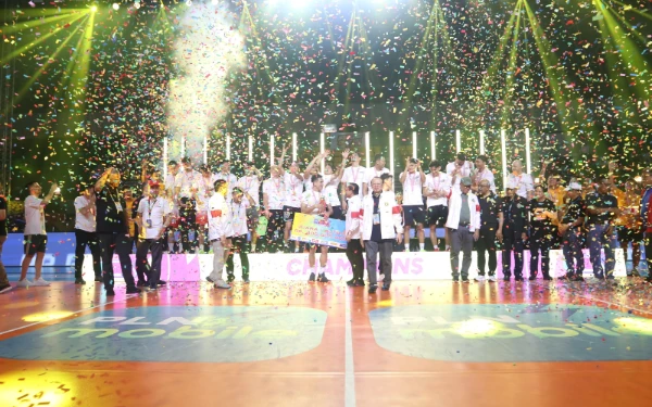 Thumbnail Berita - Jakarta Bhayangkara Presisi Juara Proliga 2025, Pelatih Blak-Blakan Bongkar Kunci Sukses