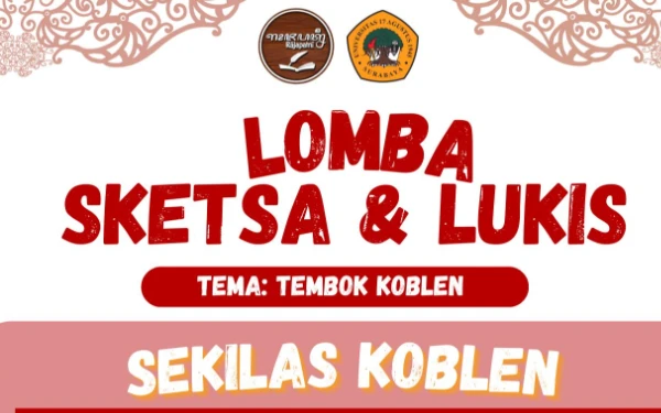 Thumbnail Revitalisasi Seni Jalanan, Untag Surabaya Tawarkan Beasiswa lewat Lomba Sketsa Lukis Koblen