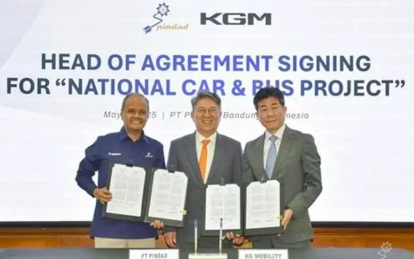 Thumbnail Berita - PT Pindad Garap Proyek Mobil Nasional, Gandeng KG Mobility Corp Korsel