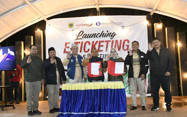 Luncurkan Aplikasi E-Ticketing, Pemkab Bondowoso Lanjut Gelar GeoTrip Ijen Geopark
