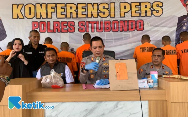 Thumbnail Berita - Operasi Pekat II Semeru, Polres Situbondo Amankan 13 Tersangka Kasus Pengeroyokan