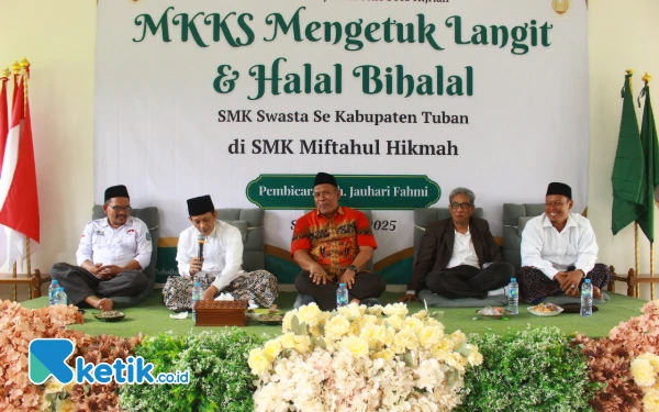 Thumbnail Berita - Doa Bersama MKKS SMKS Tuban Sambut SPMB, Kacabdin Optimis Peluang SMK Swasta