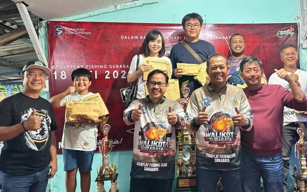 Thumbnail Lomba Memancing di Surabaya Perebutkan Hadiah hingga Rp600 Juta