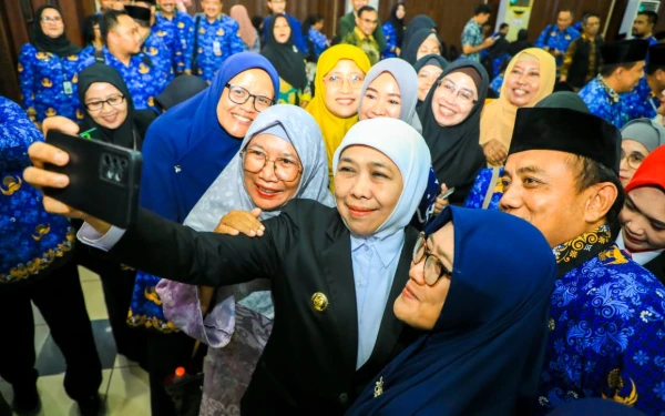 Thumbnail Training Talent DNA ESQ Dimulai, Gubernur Khofifah: Guru BK Berkualitas Mampu Tingkatkan Prestasi Siswa