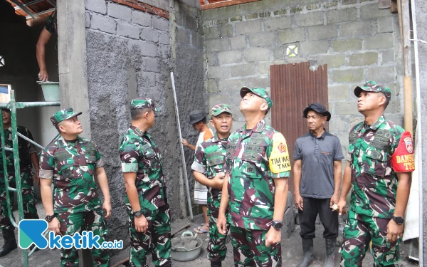 Tim Wasev Mabesad : Berkat Kolaborasi, Kodim Mampu Laksanakan TMMD Dengan Baik