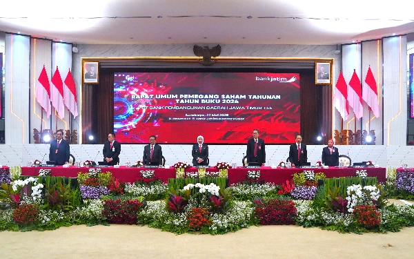 Thumbnail RUPS 2024, Bank Jatim Tebar Dividen Rp821 Miliar