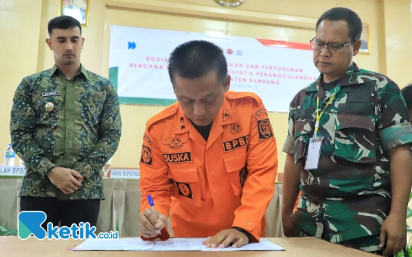 Thumbnail Berita - Indeks Risiko Bencana Kabupaten Bandung Capai 117,13 Poin, Penyusunan Klaster Logistik Jadi Langkah Strategis