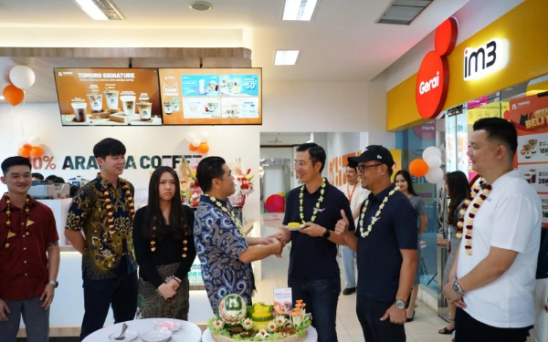 Thumbnail Berita - Kolaborasi Indosat Sumatra dengan Tomoro Coffee Hadirkan Ruang Komunitas Digital yang Inklusif di Palembang