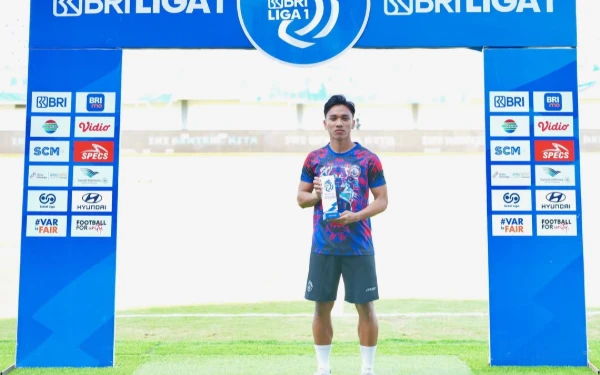 ‎Sepak Terjang Arkhan Fikri, Gelandang Arema FC Peraih Pemain Muda Terbaik Liga 1 2024/2025