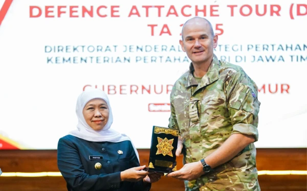 Thumbnail Berita - Khofifah Kenalkan Keunggulan Jatim Sebagai Center of Gravity dan Lumbung Pangan Nasional