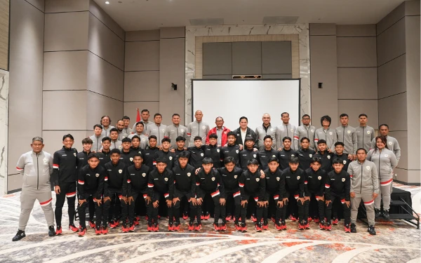 Timnas Indonesia U-17 Satu Grup dengan Brasil, Erick Thohir Titip Pesan Buat Nova Arianto