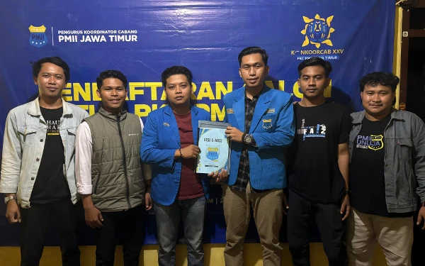 Thumbnail Berita - Abdur Razak Usung Visi Bergerak dan Mengabdi Dalam Pencalonan Ketum PMII Jatim