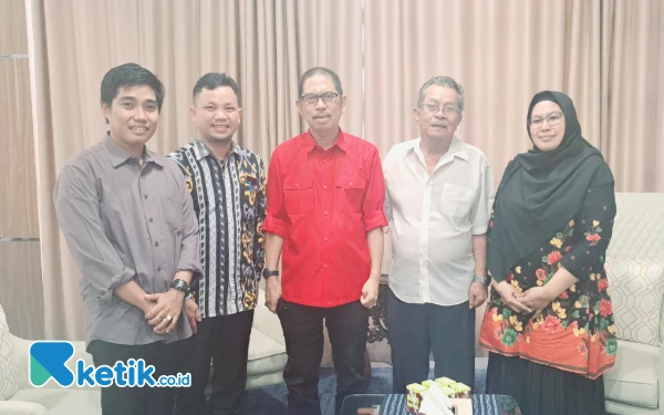 STIKES dan STISIP Bina Generasi Polman Temui Kepala LLDIKTI Wilayah IX