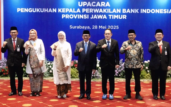 Thumbnail Berita - Sekdaprov Adhy Ajak Perwakilan BI Jatim Tingkatkan Kerja Sama Guna Jaga Stabilitas Inflasi Daerah