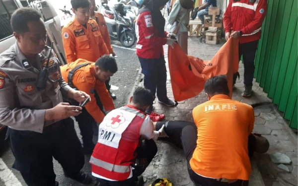 Kelelahan Usai Bersepeda, Kakek Berusia 67 Tahun Tewas di Jalan Kramat Gantung Surabaya