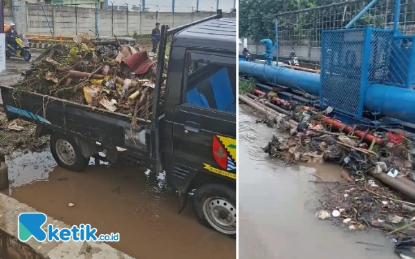 Thumbnail Berita - 3 Jembatan di Cidawolong Belum Ditinggikan, Sumbatan Sampah Jadi Penyebab Banjir