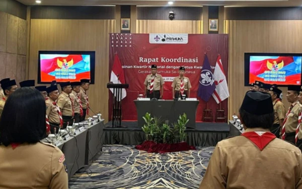 Thumbnail Hari Lahir Pancasila, Pramuka Tegaskan Komitmen Bentuk Generasi Muda yang Beriman