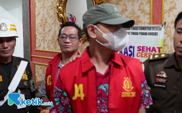 Thumbnail Berita - Jerat Hukum Ganda, Koruptor dan Pengacara Ditahan dalam Kasus Perintangan Penyidikan Internet Desa Muba