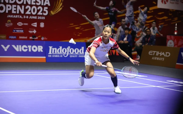 Thumbnail Tundukkan Wakil India, Putri KW Lolos 16 Besar Indonesia Open 2025